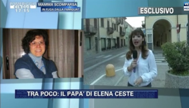 Pomeriggio Cinque Copia Il Servizio Di Chi L Ha Visto Su Elena Ceste Ma