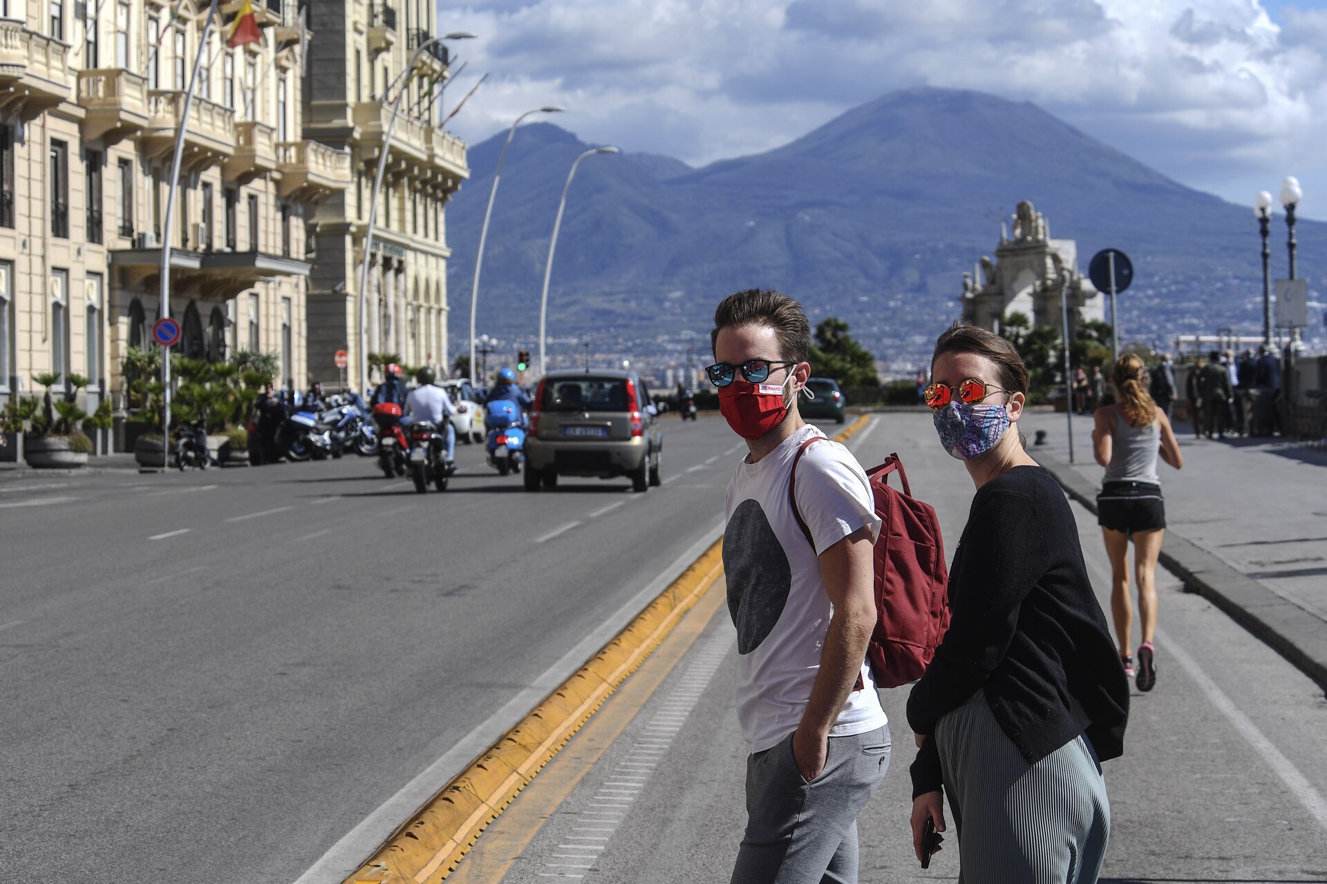 mascherina per chi va in bicicletta