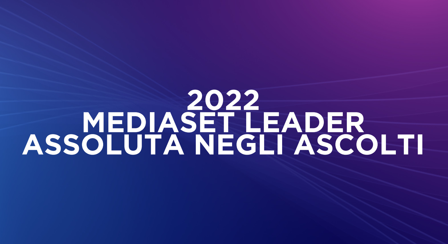 Mediaset: Dati D'ascolto 2022 Analizzati Da Marco Paolini - TvBlog