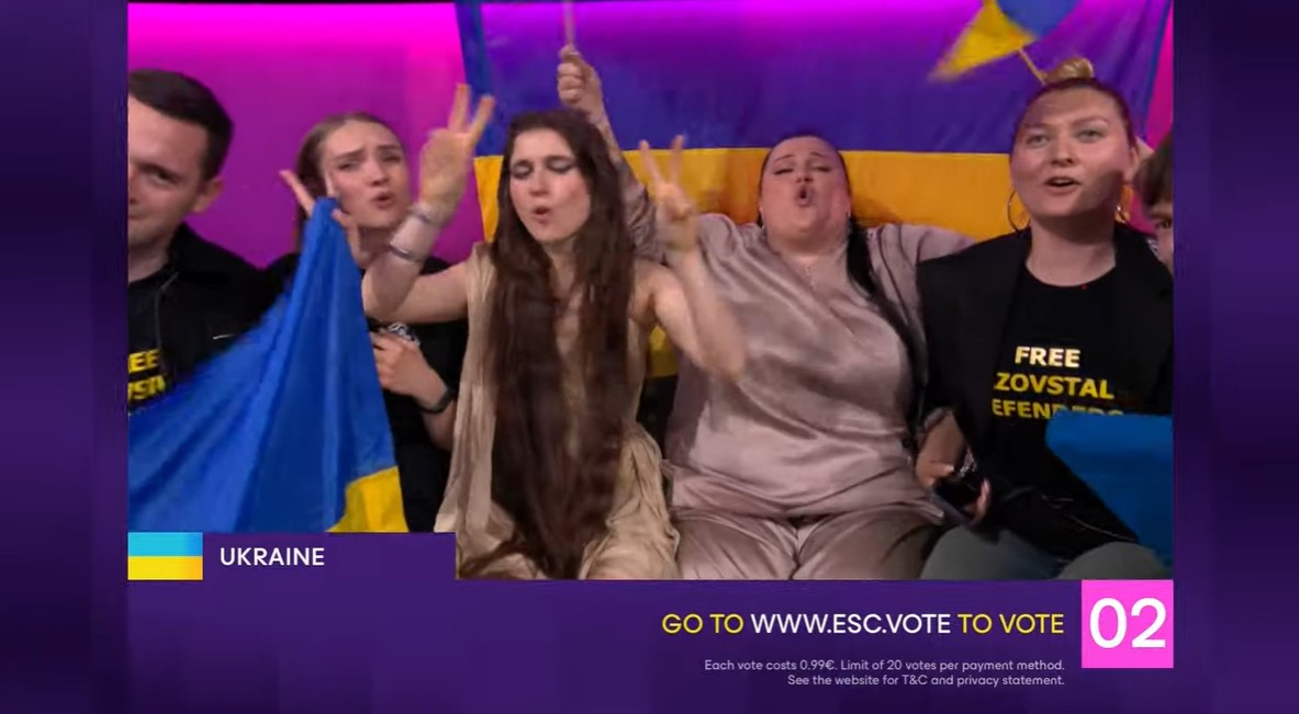 Eurovision 2024 Ucraina magliette azovstal