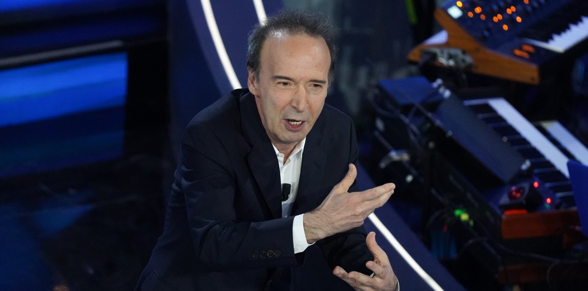 Sanremo 2025, Roberto Benigni ospite della quarta serata