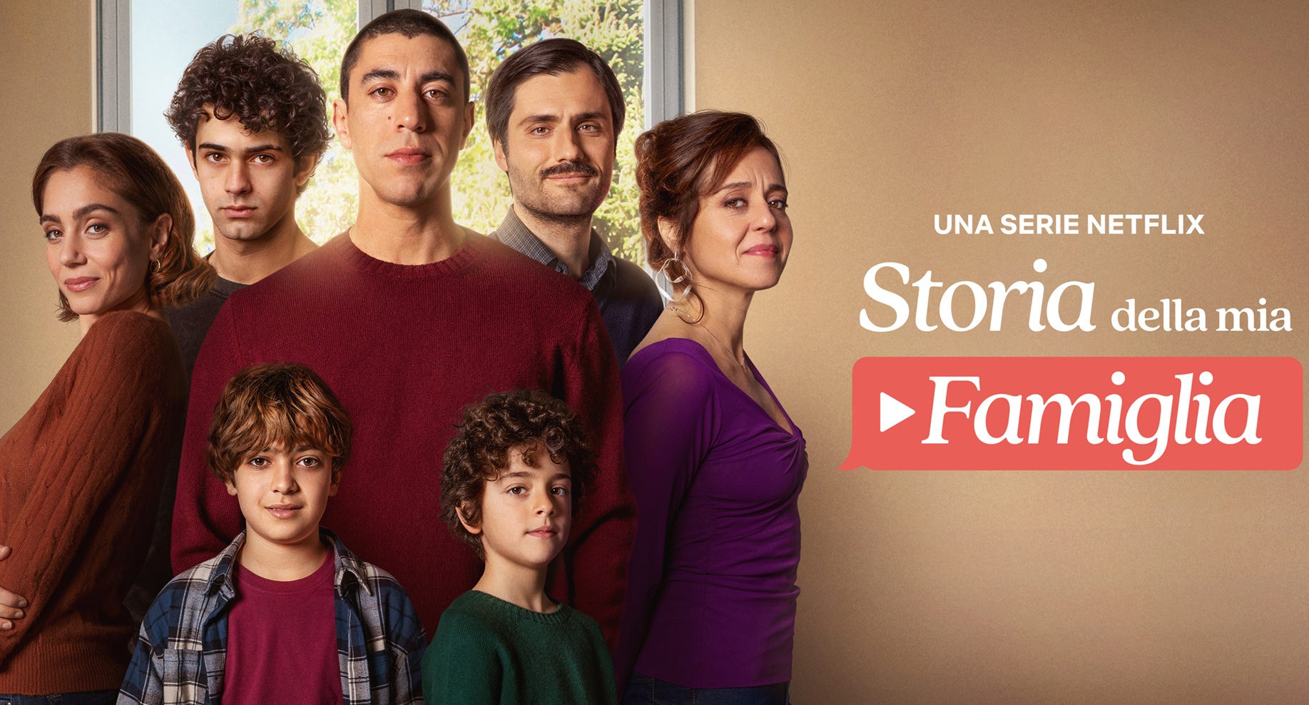 Storia della mia famiglia, le immagini dei protagonisti