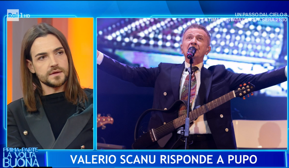 Valerio Scanu contro Pupo: “Ogni volta una versione differente. L’anno scorso tirò addirittura in ballo Napolitano”