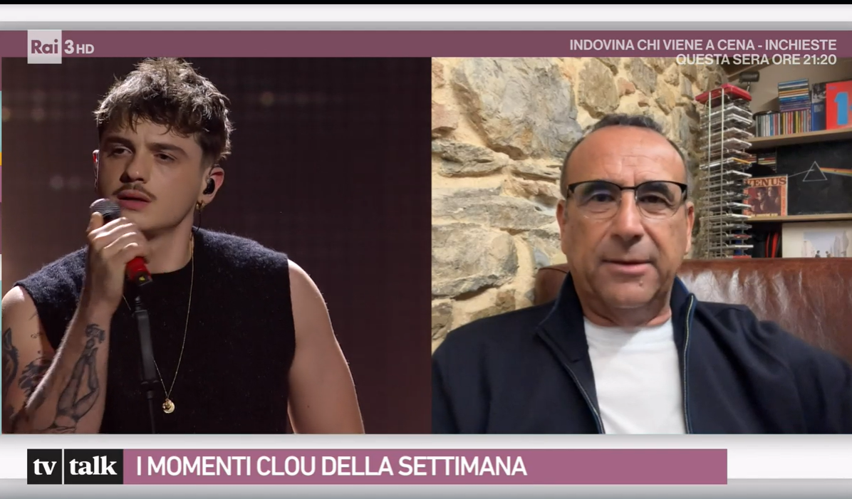 Tv Talk registrato ‘beffato’ da Olly. Bucata la notizia della rinuncia all’Eurovision