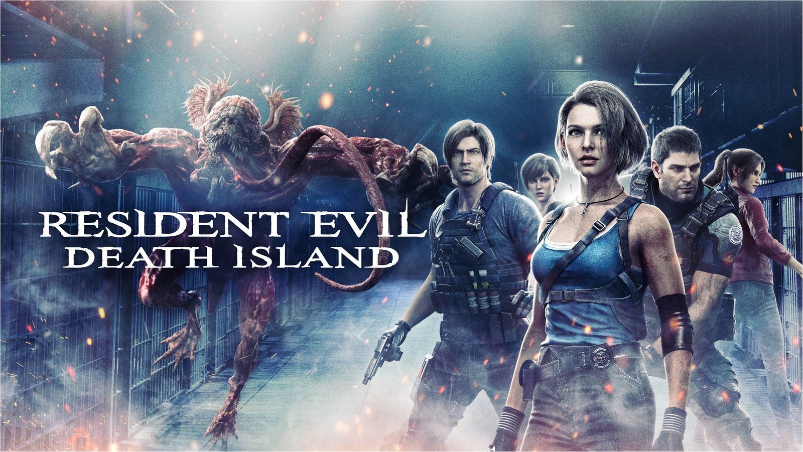 Resident Evil Death Island trailer nuovo film animato in CG