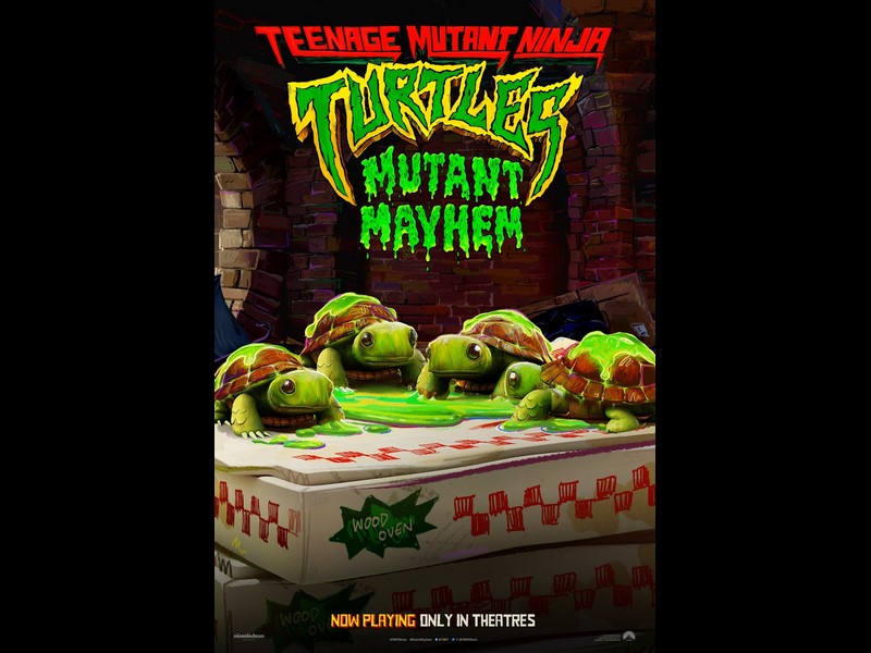 Tartarughe Ninja Mutant Mayhem – foto e poster del film animato
