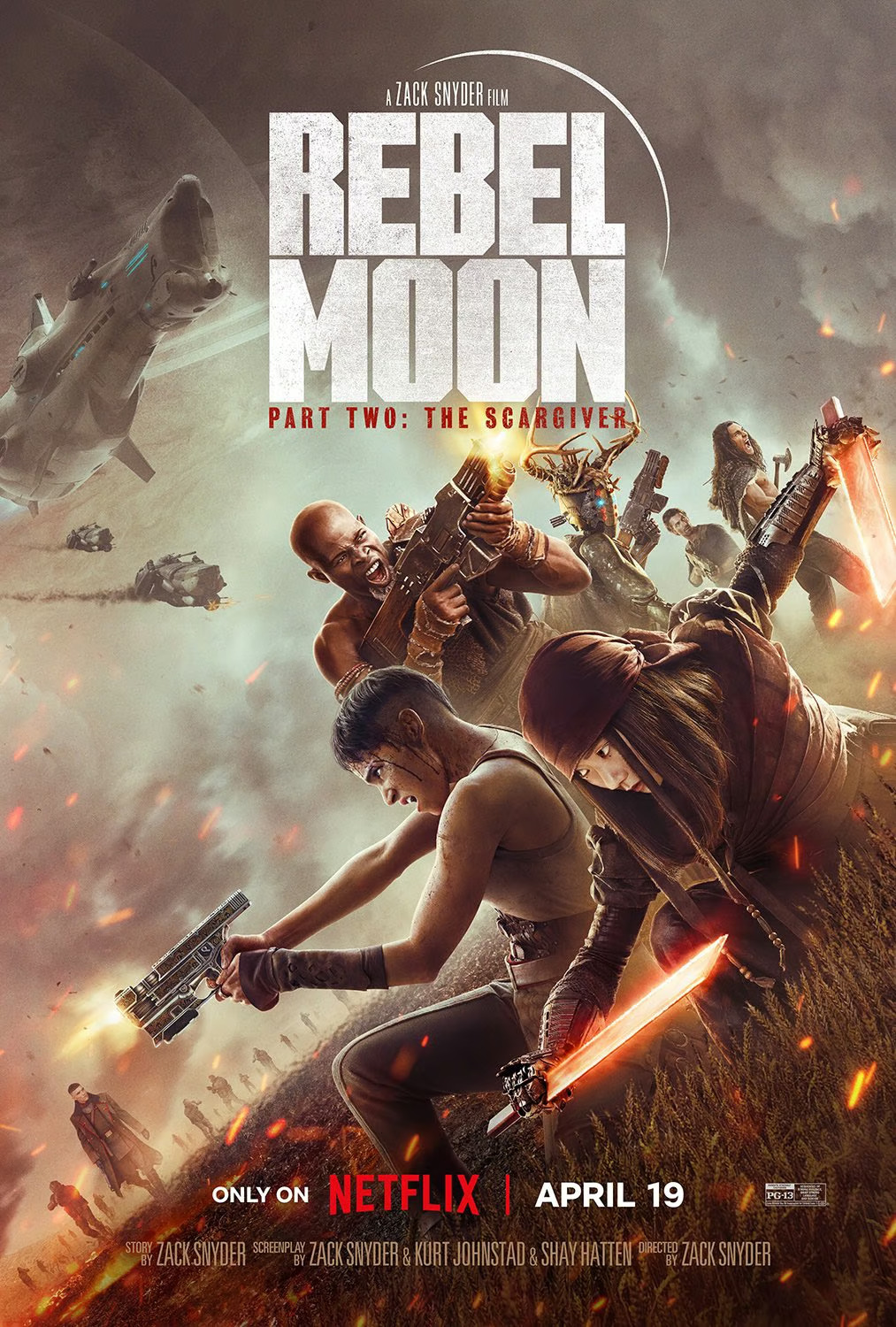 Dal 19 aprile su Netflix Rebel Moon - Parte 2: La Sfregiatrice", prosegue la storia di Kora protagonista della saga creata da Zack Snyder.