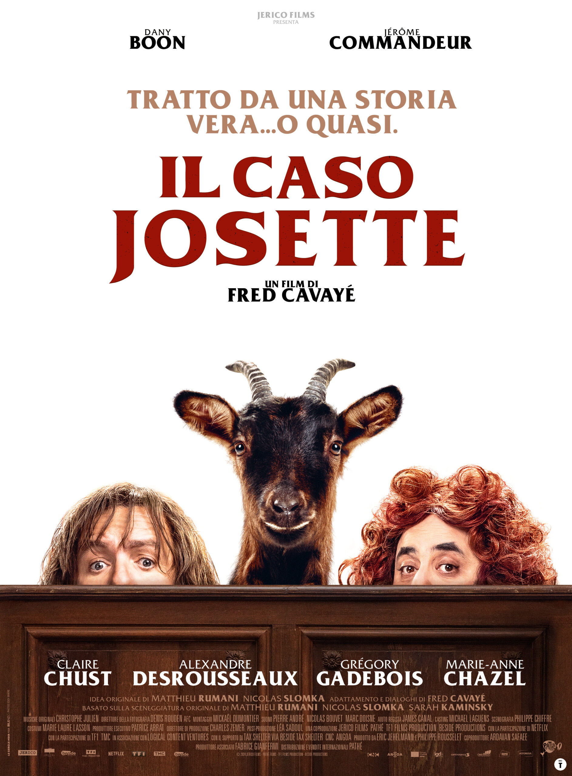 Dal 24 aprile 2024 nei cinema italiani con Notorious Pictures Il caso Josette, la commedia di Fred Cavayé con Dany Boon e Jérôme Commandeur.