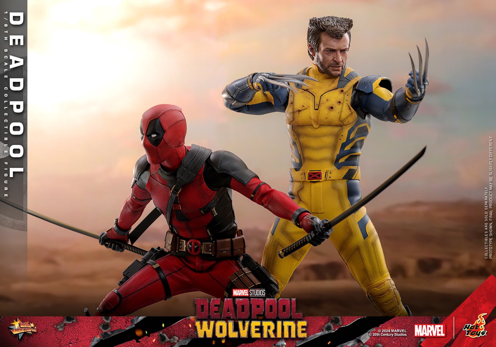 Deadpool & Wolverine è al cinema - Scopriamo le uscite di Panini Comics per celebrare i 30 anni del Mercenario Chiacchierone e la nuova action figure Hot Toys del film che ritrae Ryan Reynolds.