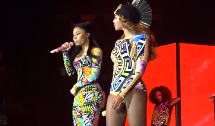 Beyoncé E Nicki Minaj Cantano Flawless In Concerto A Parigi Video Soundsblog