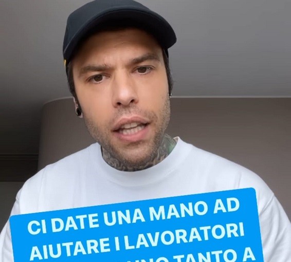 Fedez Appello Ai Politici Instagram 2 Per Mille Ai Lavoratori Soundsblog