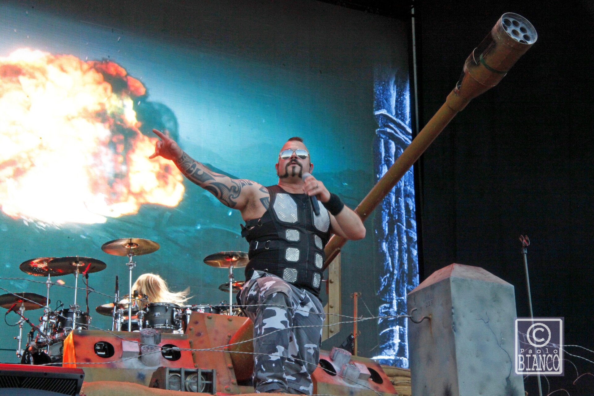 Sabaton concerto Milano 2022