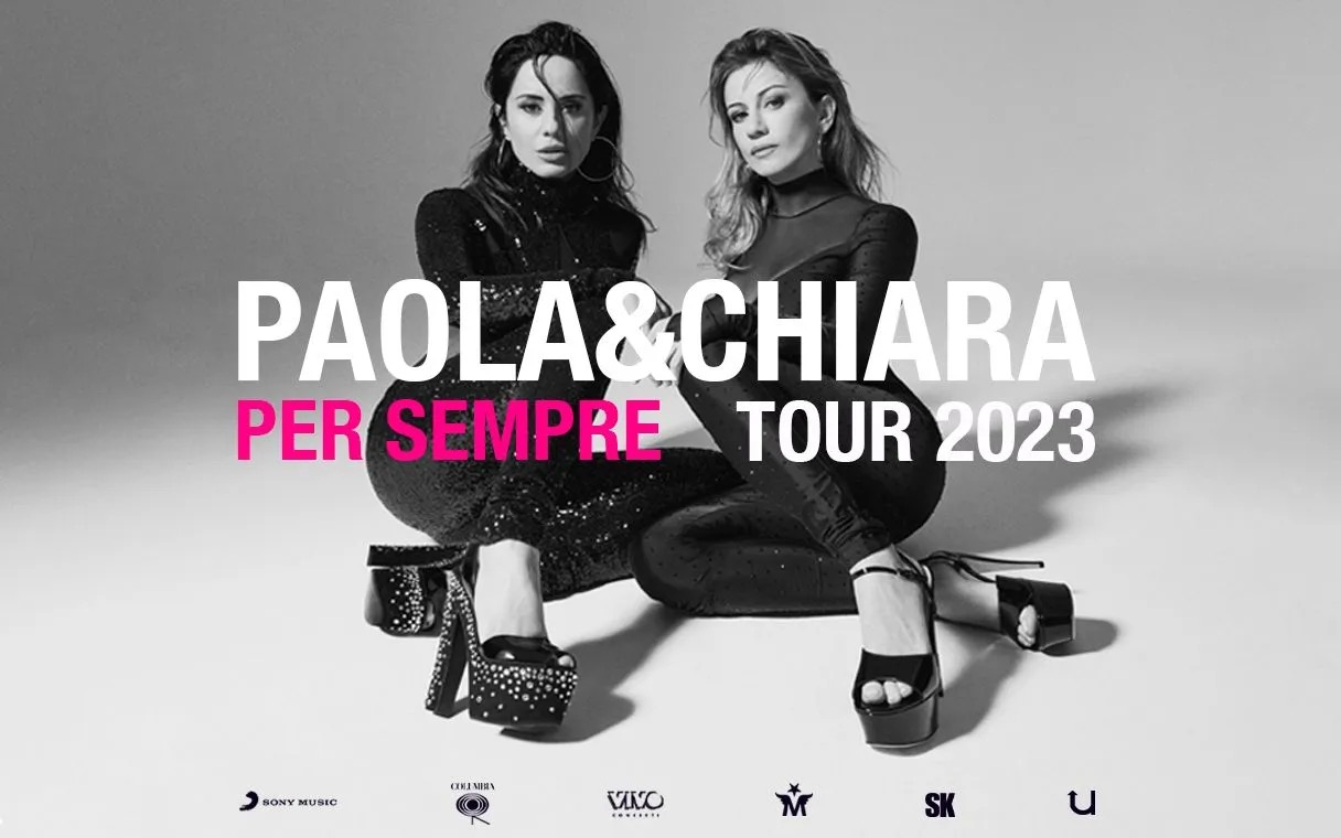 Paola e Chiara in Tour nel 2023