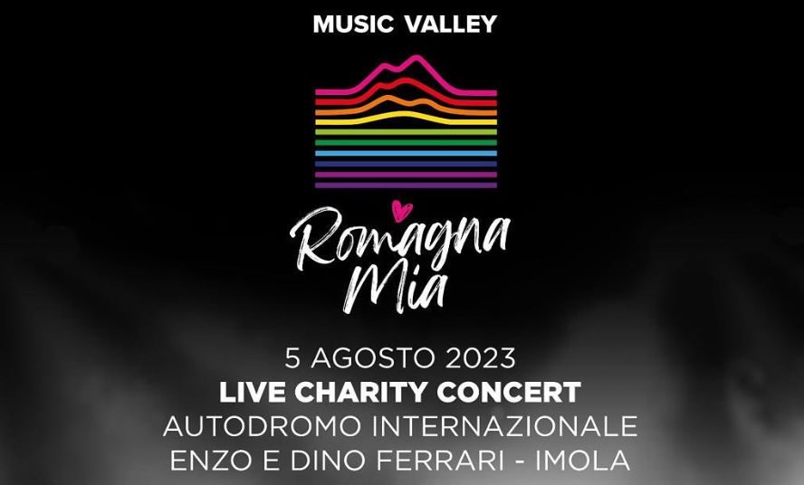 Romagna mia, il concerto benefico il 5 agosto 2023 ad Imola (biglietti