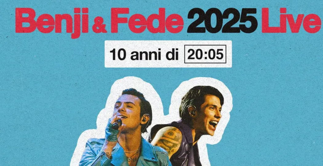 Benji & Fede, rinviati a settembre 2025 i concerti previsti ad aprile: ecco perché