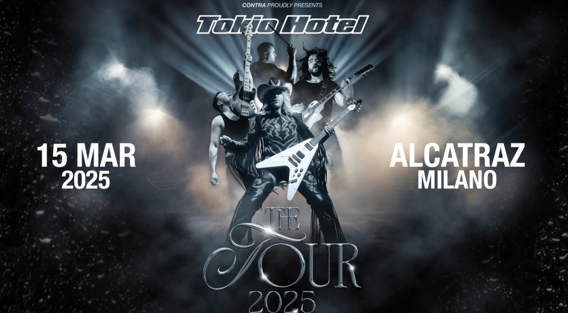 Tokio Hotel a Milano, scaletta del concerto di sabato 15 marzo 2025: orario, biglietti e come arrivare all’Alcatraz